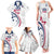 USA 2024 Rugby Family Matching Tank Maxi Dress and Hawaiian Shirt Soar Like an Eagle White Version - Wonder Print Shop