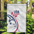 USA 2024 Rugby Garden Flag Soar Like an Eagle White Version - Wonder Print Shop