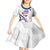 USA 2024 Rugby Kid Short Sleeve Dress Soar Like an Eagle White Version - Wonder Print Shop