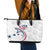 USA 2024 Rugby Leather Tote Bag Soar Like an Eagle White Version - Wonder Print Shop