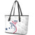 USA 2024 Rugby Leather Tote Bag Soar Like an Eagle White Version - Wonder Print Shop