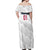 USA 2024 Rugby Off Shoulder Maxi Dress Soar Like an Eagle White Version - Wonder Print Shop