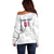 USA 2024 Rugby Off Shoulder Sweater Soar Like an Eagle White Version - Wonder Print Shop