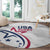 USA 2024 Rugby Round Carpet Soar Like an Eagle White Version