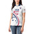 USA 2024 Rugby Women Polo Shirt Soar Like an Eagle White Version