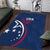 USA 2024 Rugby Area Rug Soar Like an Eagle Blue Version - Wonder Print Shop