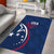 USA 2024 Rugby Area Rug Soar Like an Eagle Blue Version - Wonder Print Shop