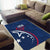 USA 2024 Rugby Area Rug Soar Like an Eagle Blue Version - Wonder Print Shop