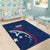 USA 2024 Rugby Area Rug Soar Like an Eagle Blue Version - Wonder Print Shop