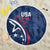 USA 2024 Rugby Beach Blanket Soar Like an Eagle Blue Version - Wonder Print Shop