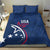 USA 2024 Rugby Bedding Set Soar Like an Eagle Blue Version - Wonder Print Shop