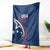 USA 2024 Rugby Blanket Soar Like an Eagle Blue Version