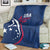 USA 2024 Rugby Blanket Soar Like an Eagle Blue Version