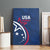 USA 2024 Rugby Canvas Wall Art Soar Like an Eagle Blue Version - Wonder Print Shop