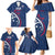 USA 2024 Rugby Family Matching Mermaid Dress and Hawaiian Shirt Soar Like an Eagle Blue Version - Wonder Print Shop