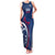 USA 2024 Rugby Family Matching Tank Maxi Dress and Hawaiian Shirt Soar Like an Eagle Blue Version - Wonder Print Shop