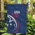 USA 2024 Rugby Garden Flag Soar Like an Eagle Blue Version - Wonder Print Shop