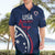 USA 2024 Rugby Hawaiian Shirt Soar Like an Eagle Blue Version - Wonder Print Shop