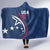 USA 2024 Rugby Hooded Blanket Soar Like an Eagle Blue Version