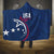 USA 2024 Rugby Hooded Blanket Soar Like an Eagle Blue Version