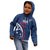 USA 2024 Rugby Kid Hoodie Soar Like an Eagle Blue Version - Wonder Print Shop