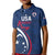 USA 2024 Rugby Kid Polo Shirt Soar Like an Eagle Blue Version - Wonder Print Shop