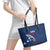 USA 2024 Rugby Leather Tote Bag Soar Like an Eagle Blue Version - Wonder Print Shop