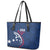 USA 2024 Rugby Leather Tote Bag Soar Like an Eagle Blue Version - Wonder Print Shop