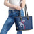 USA 2024 Rugby Leather Tote Bag Soar Like an Eagle Blue Version - Wonder Print Shop