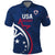 USA 2024 Rugby Polo Shirt Soar Like an Eagle Blue Version - Wonder Print Shop