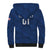 USA 2024 Rugby Sherpa Hoodie Soar Like an Eagle Blue Version