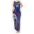 USA 2024 Rugby Tank Maxi Dress Soar Like an Eagle Blue Version