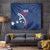 USA 2024 Rugby Tapestry Soar Like an Eagle Blue Version