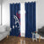 USA 2024 Rugby Window Curtain Soar Like an Eagle Blue Version