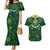 Australia 2024 Rugby Couples Matching Mermaid Dress and Hawaiian Shirt Go Wallabies - Wonder Print Shop