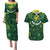 Australia 2024 Rugby Couples Matching Puletasi and Hawaiian Shirt Go Wallabies - Wonder Print Shop