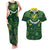 Australia 2024 Rugby Couples Matching Tank Maxi Dress and Hawaiian Shirt Go Wallabies - Wonder Print Shop