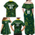 Australia 2024 Rugby Family Matching Off Shoulder Maxi Dress and Hawaiian Shirt Go Wallabies - Wonder Print Shop