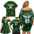 Australia 2024 Rugby Family Matching Off Shoulder Short Dress and Hawaiian Shirt Go Wallabies - Wonder Print Shop