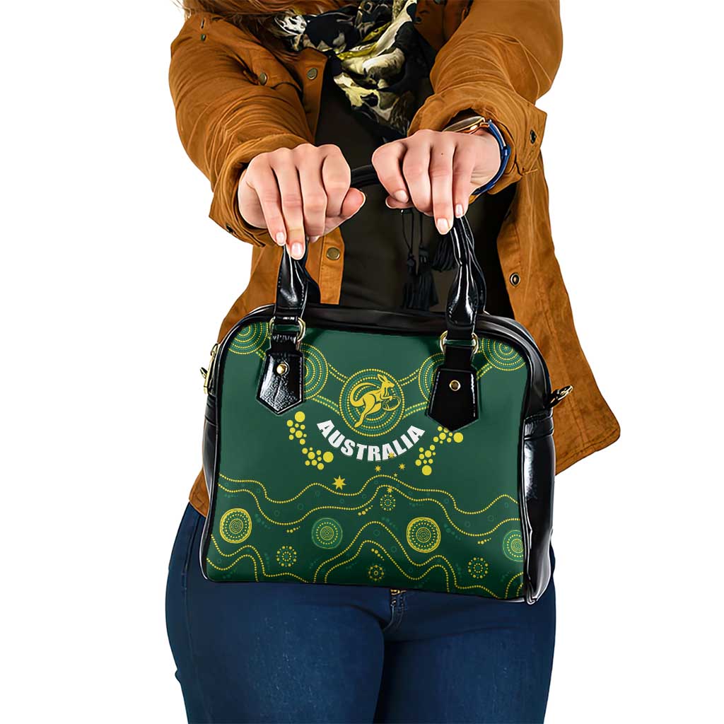 Australia 2024 Rugby Shoulder Handbag Go Wallabies