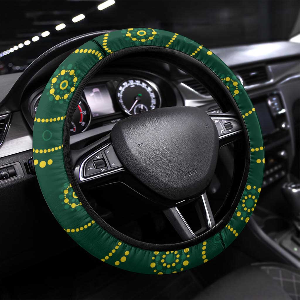 Australia 2024 Rugby Steering Wheel Cover Go Wallabies