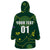 Australia 2024 Rugby Wearable Blanket Hoodie Go Wallabies