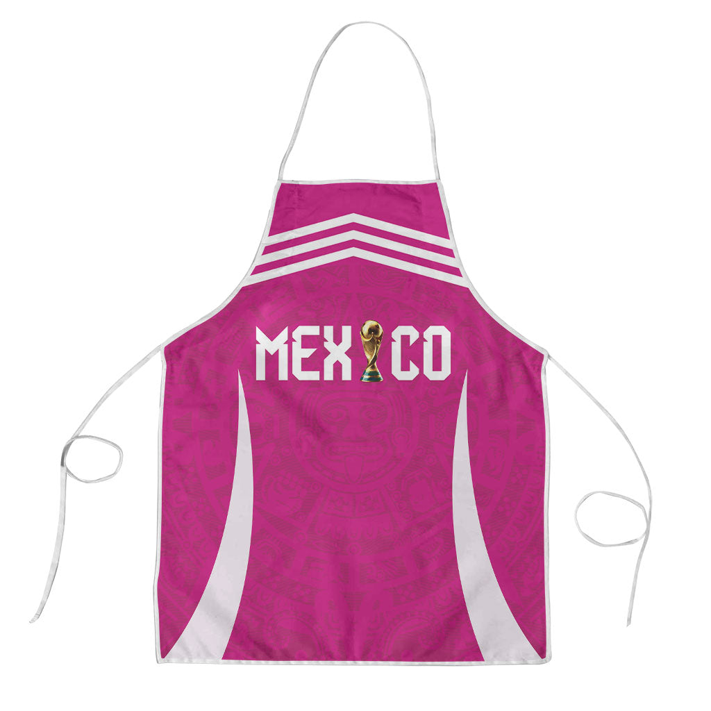 Mexico 2026 Football Pink Apron Golden Eagle Victory