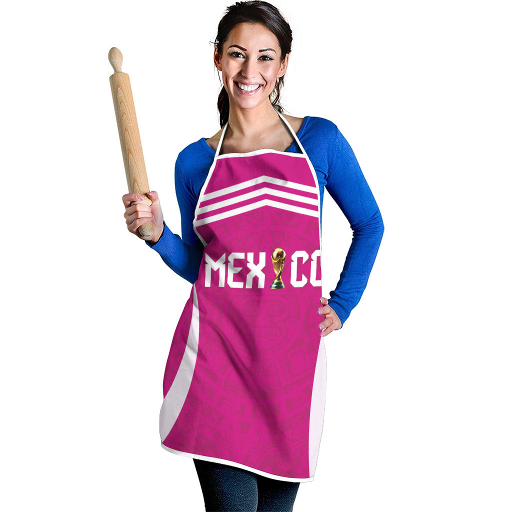 Mexico 2026 Football Pink Apron Golden Eagle Victory
