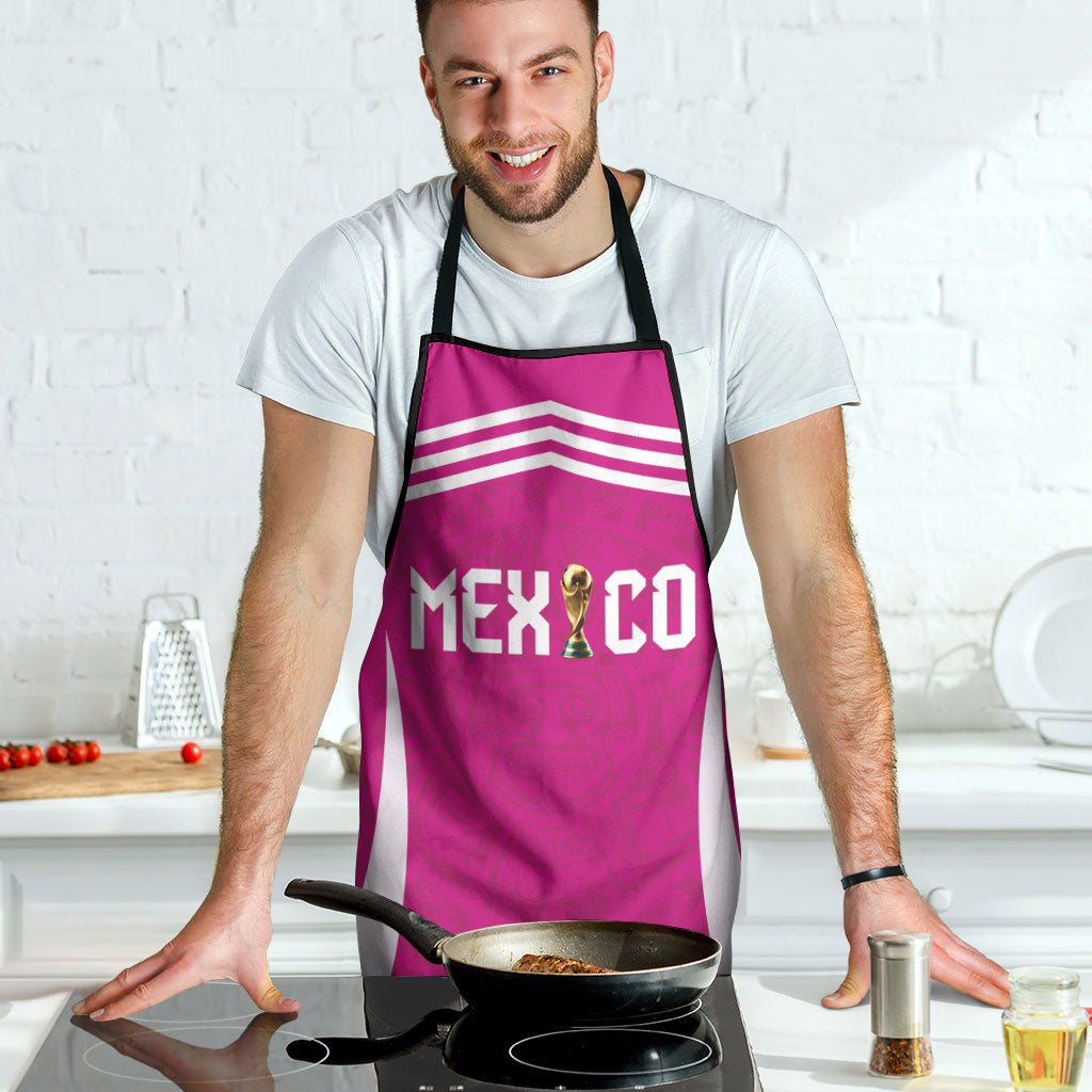 Mexico 2026 Football Pink Apron Golden Eagle Victory