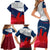 France Rugby Family Matching Short Sleeve Bodycon Dress and Hawaiian Shirt XV de France 2023 World Cup - Wonder Print Shop