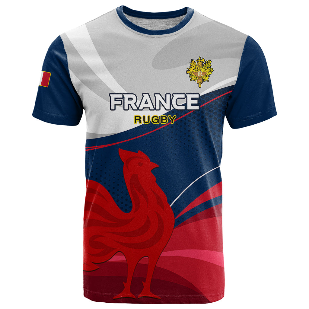 France Rugby T Shirt XV de France 2023 World Cup - Wonder Print Shop