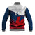 Custom France Rugby Baseball Jacket XV de France 2023 World Cup - Wonder Print Shop