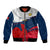 Custom France Rugby Bomber Jacket XV de France 2023 World Cup - Wonder Print Shop