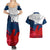 Custom France Rugby Couples Matching Summer Maxi Dress and Hawaiian Shirt XV de France 2023 World Cup - Wonder Print Shop